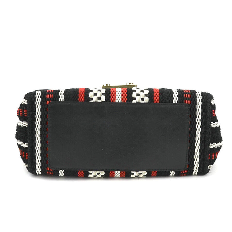 Furla Shoulder Bag Black/Red/Off