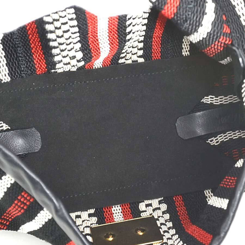 Furla Shoulder Bag Black/Red/Off