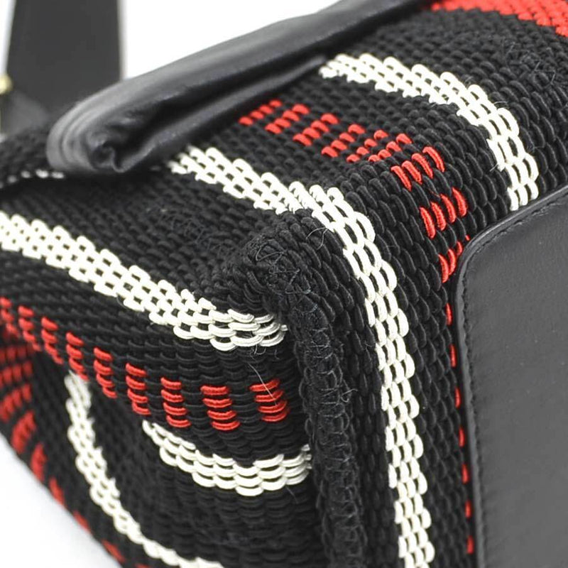 Furla Shoulder Bag Black/Red/Off