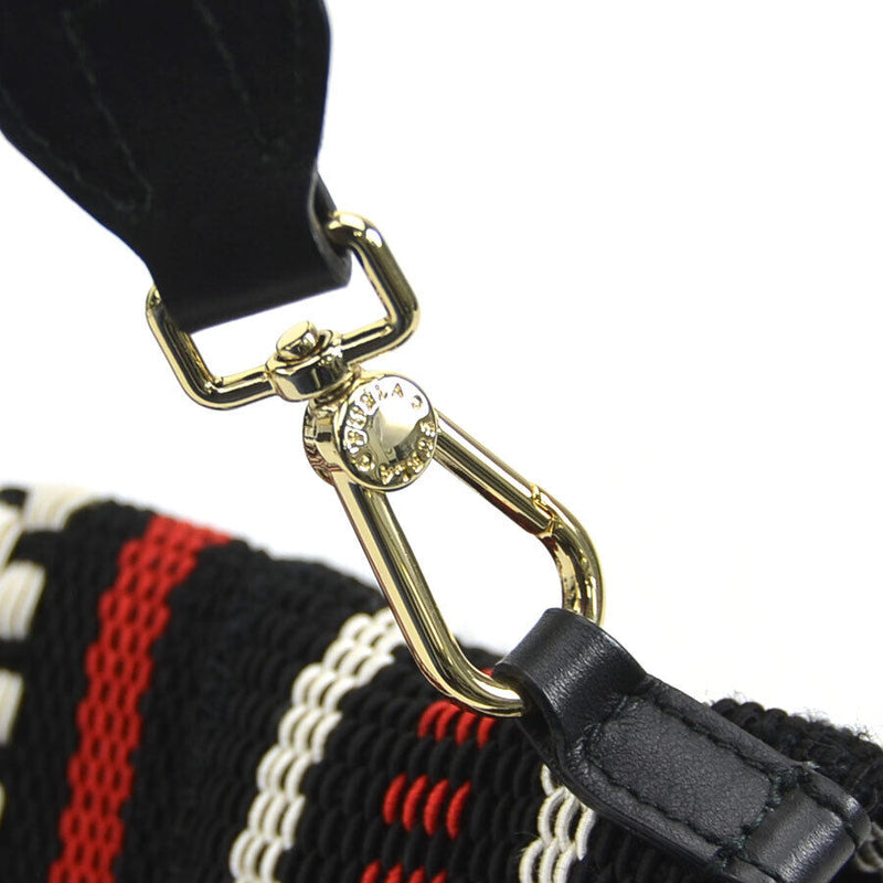 Furla Shoulder Bag Black/Red/Off