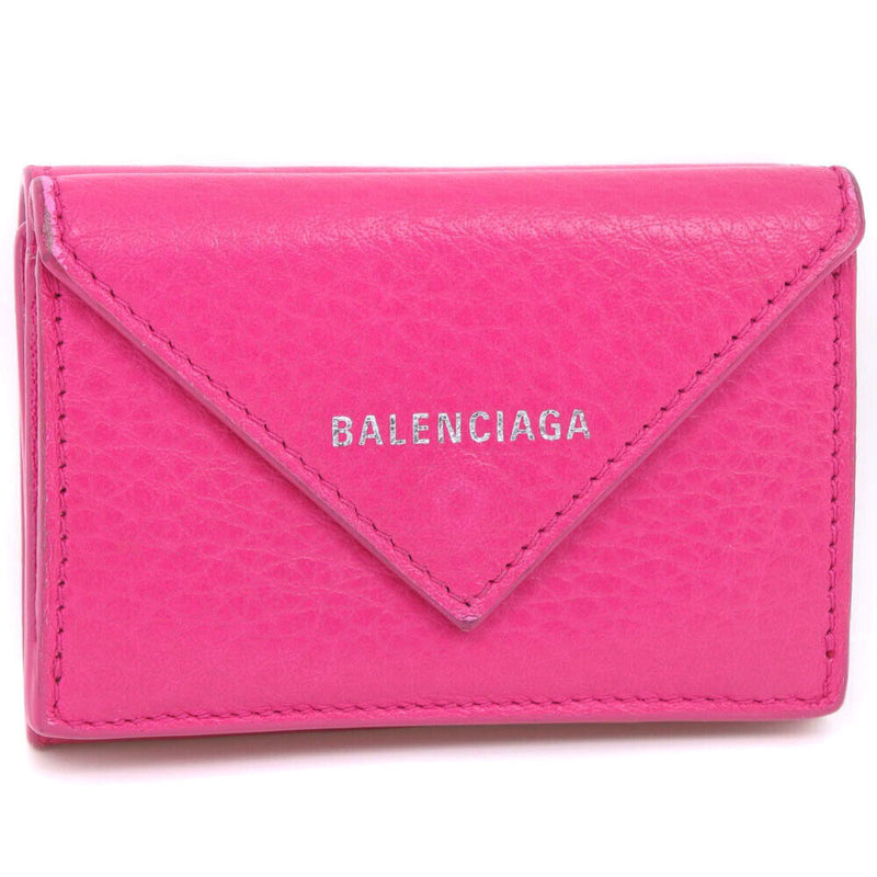 Balenciaga Paper Mini Tri-Fold Wallet