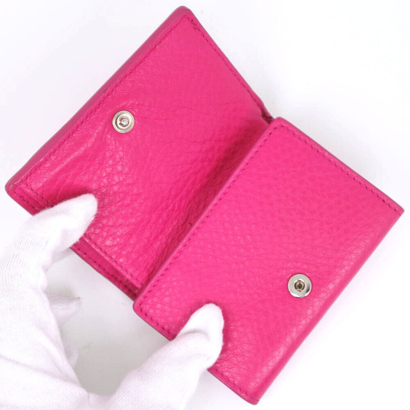 Balenciaga Paper Mini Tri-Fold Wallet