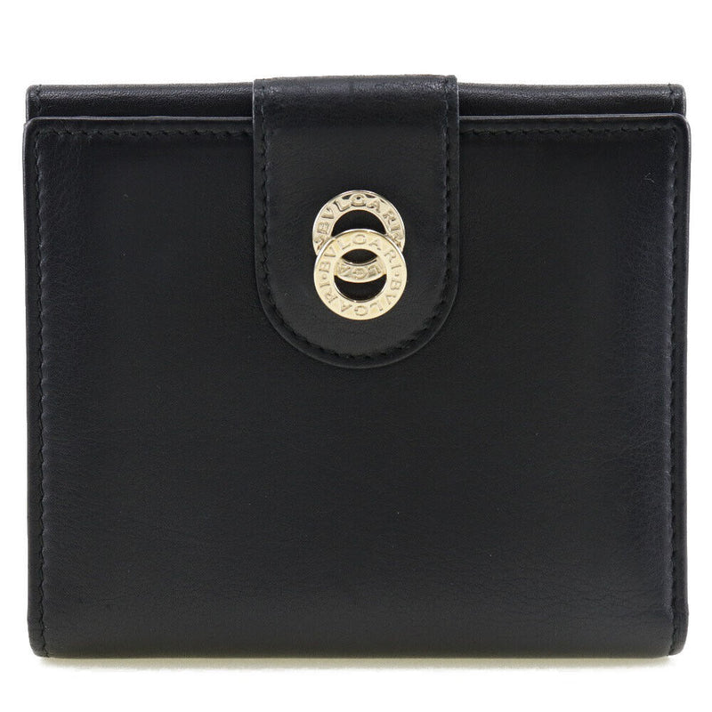 Bvlgari Double Sided Wallet Black