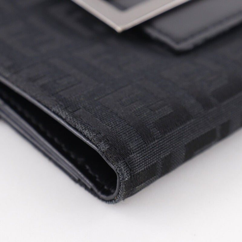 Fendi Zucchino Bi-Fold Wallet Ff Plate
