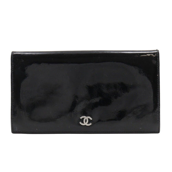 Chanel Coco Mark Purse Bifold Black