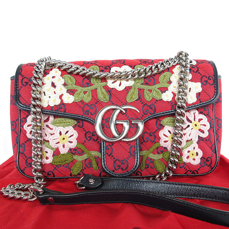 Gucci Shoulder Bag Red Series Gg