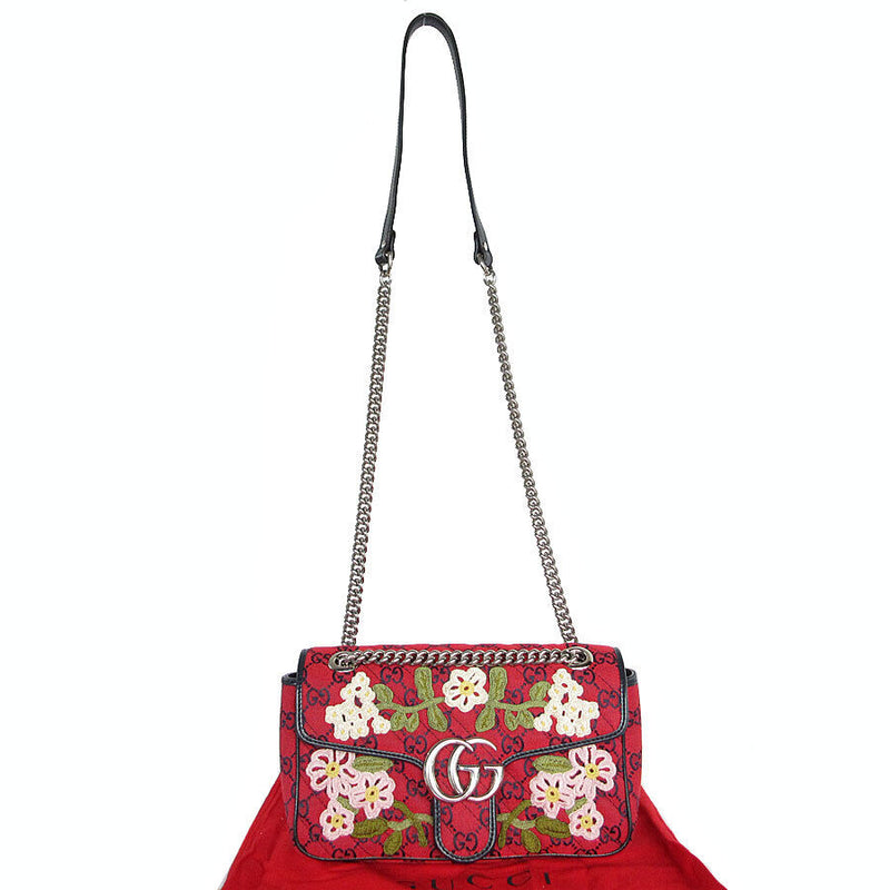 Gucci Shoulder Bag Red Series Gg