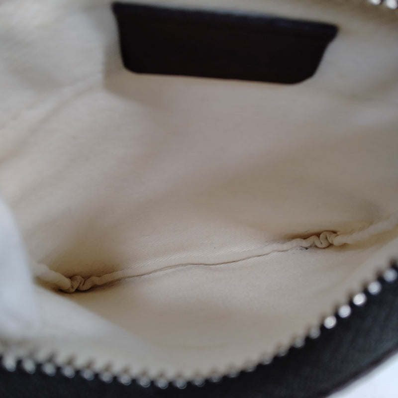 Bvlgari Shoulder Bag Beige Canvas