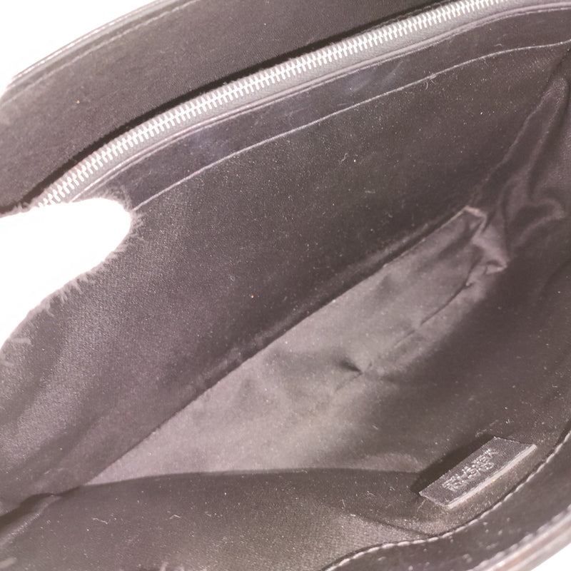 Versace Tote Bag Black Leather