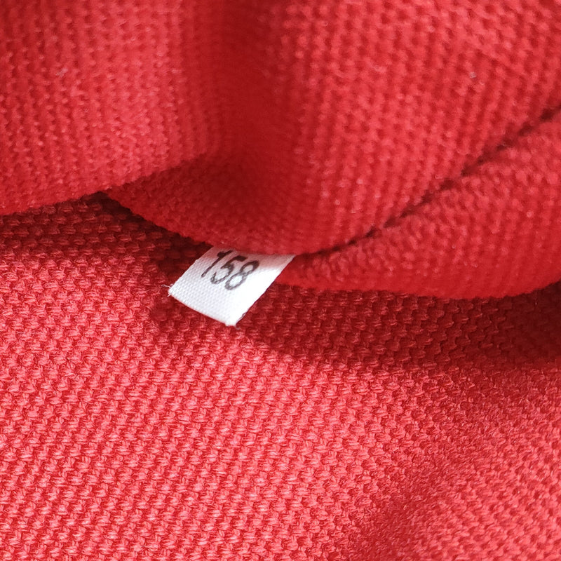 Prada Tote Bag Red Canvas