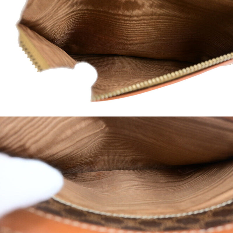 Celine Logo Macadam Pattern Clutch Hand