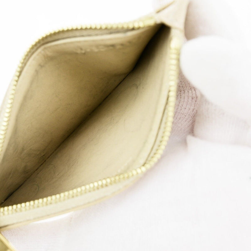 Celine Logo Fragment Card Coin Case