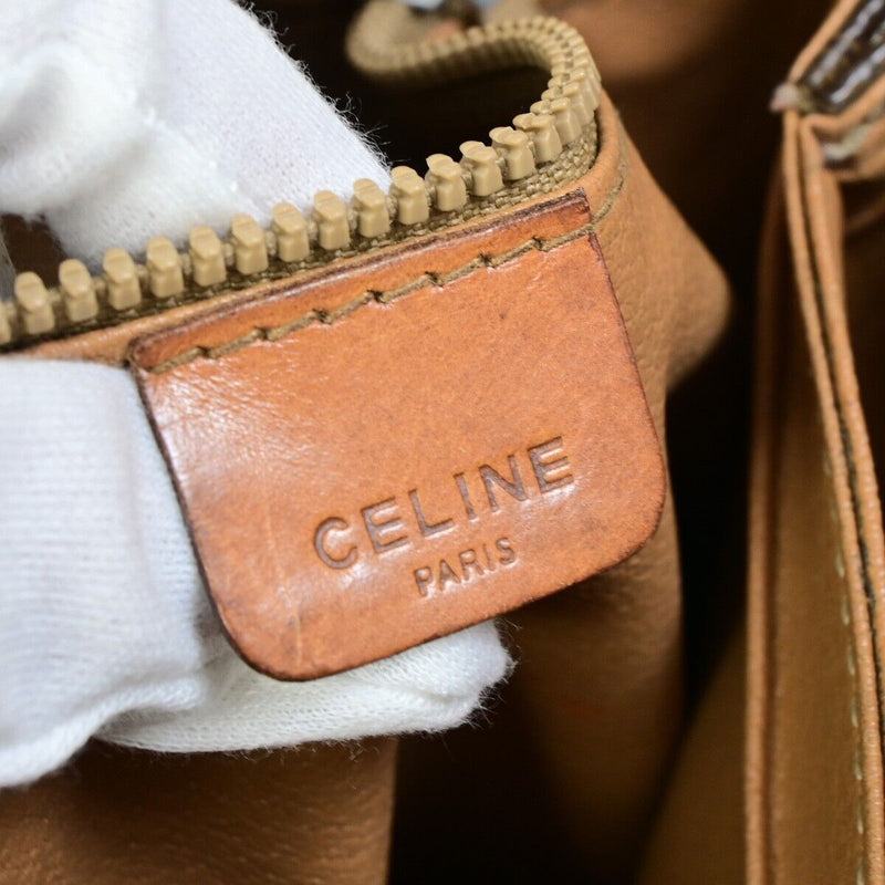 Celine Logo Macadam Pattern Clutch Hand
