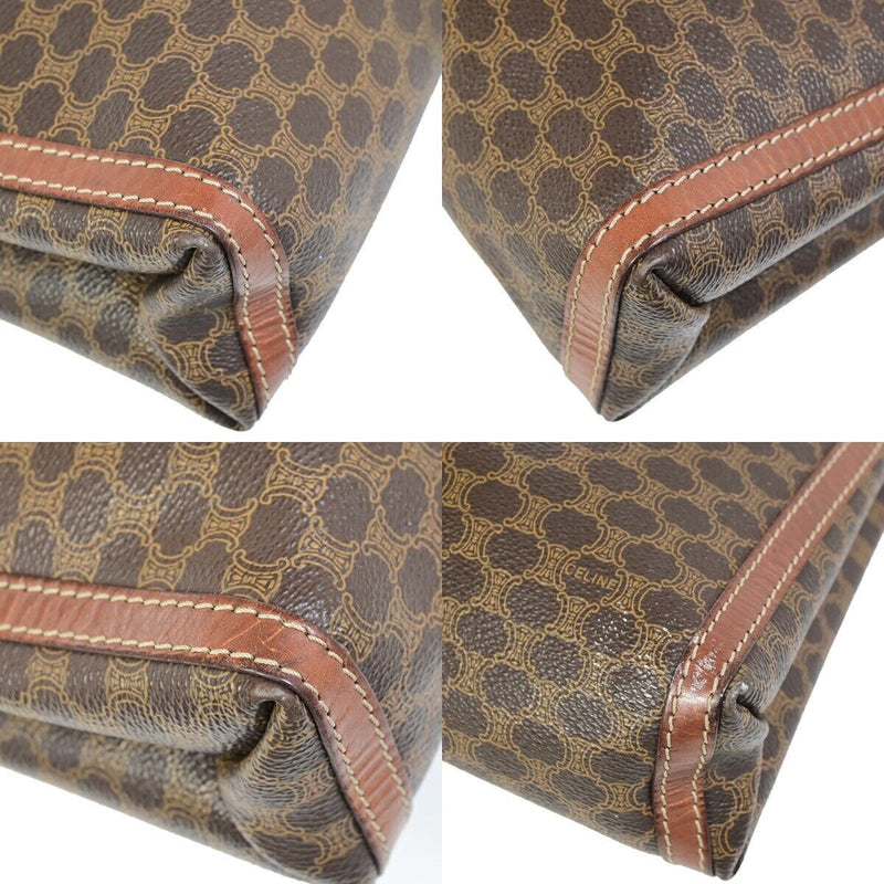 Celine Logo Macadam Pattern Clutch Hand