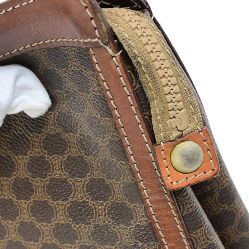 Celine Logo Macadam Pattern Clutch Hand