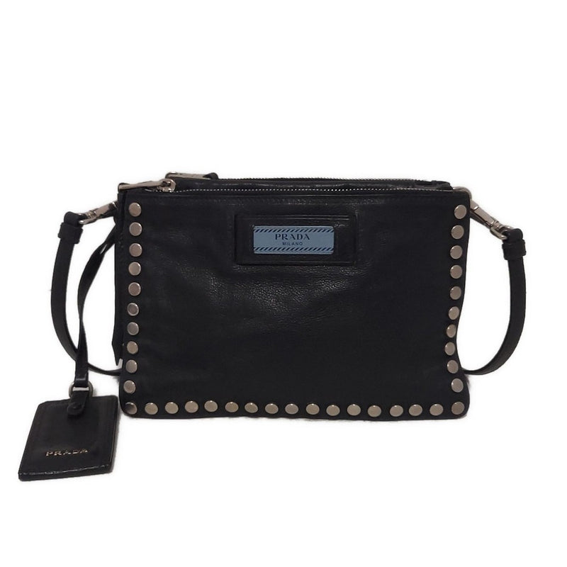 Prada Etiquette Black Leather