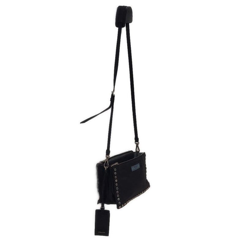 Prada Etiquette Black Leather