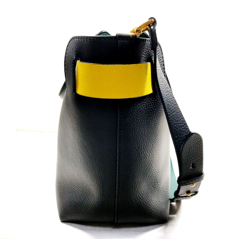 Burberry Tote Bag Black Leather