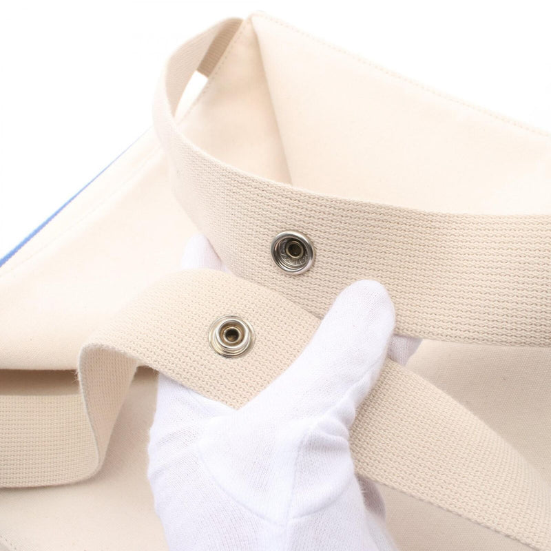 Hermes Zulu Pm Tote Bag Canvas White