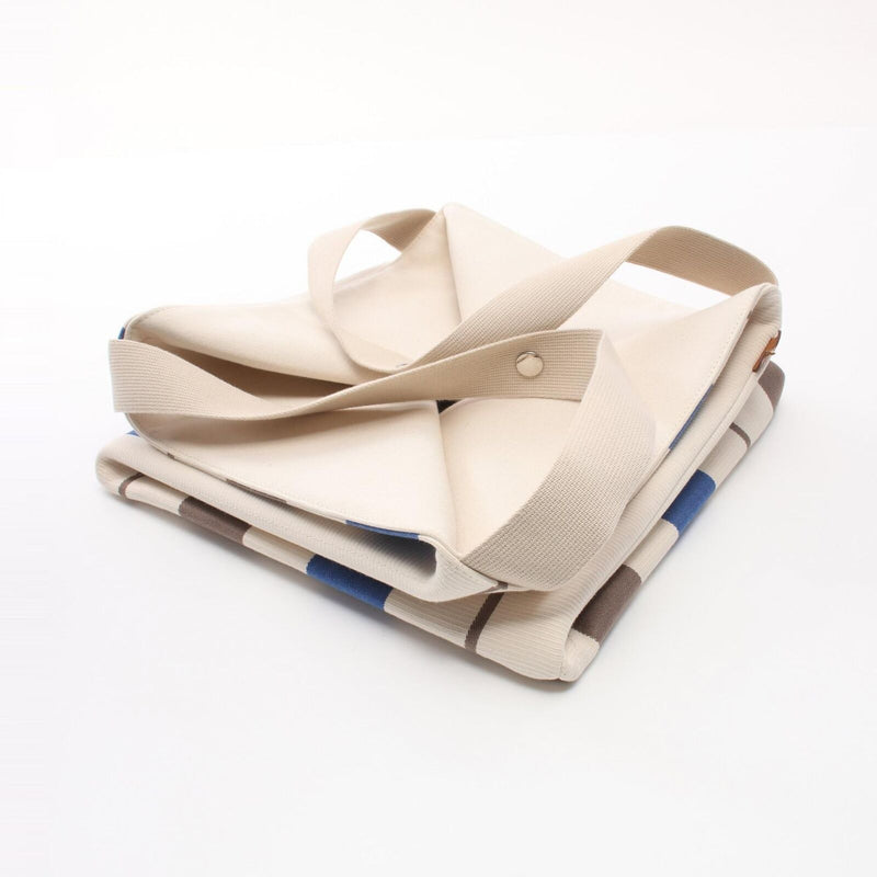 Hermes Zulu Pm Tote Bag Canvas White
