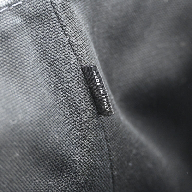 Prada Logos Canapa Canvas Hand Bag