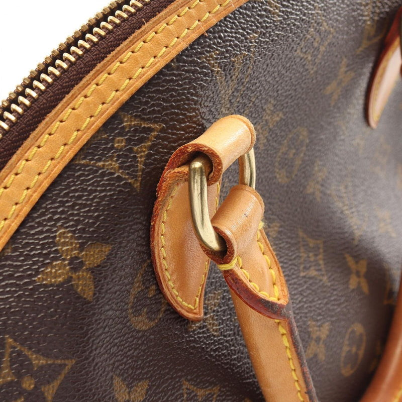 Louis Vuitton Lockit Hand Bag Canvas