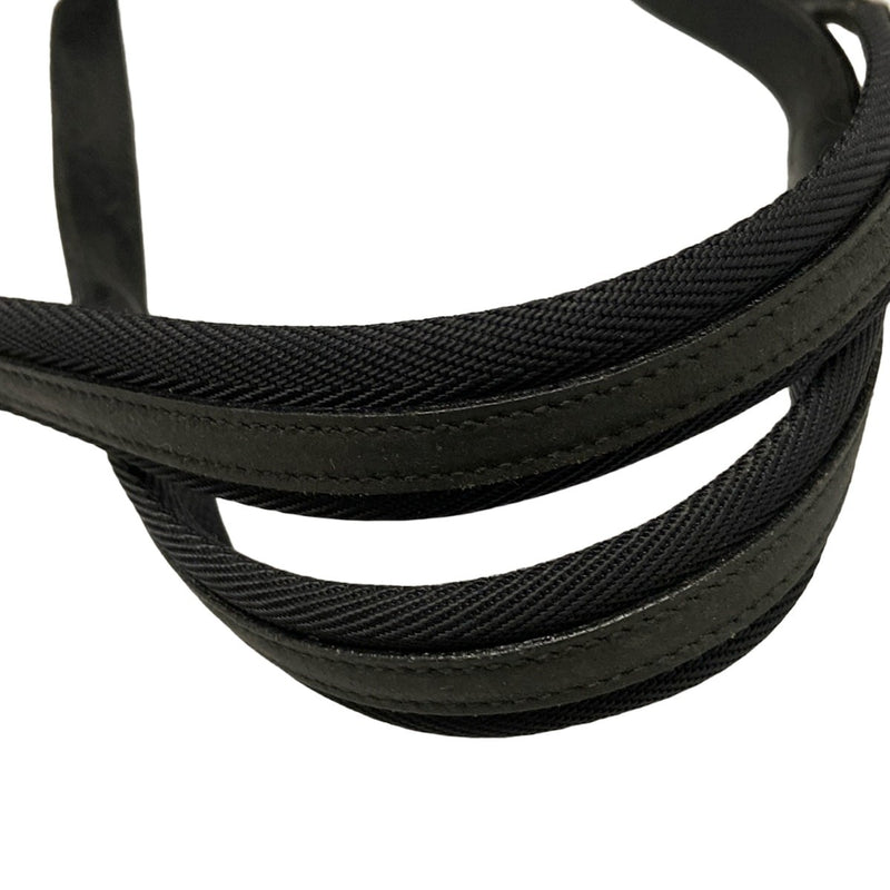 Prada - Black Nylon Leather