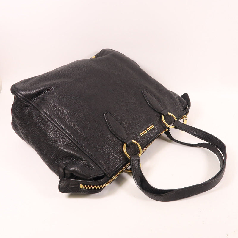 Miu Ghw Hand Bag/Tote Bag Calfskin