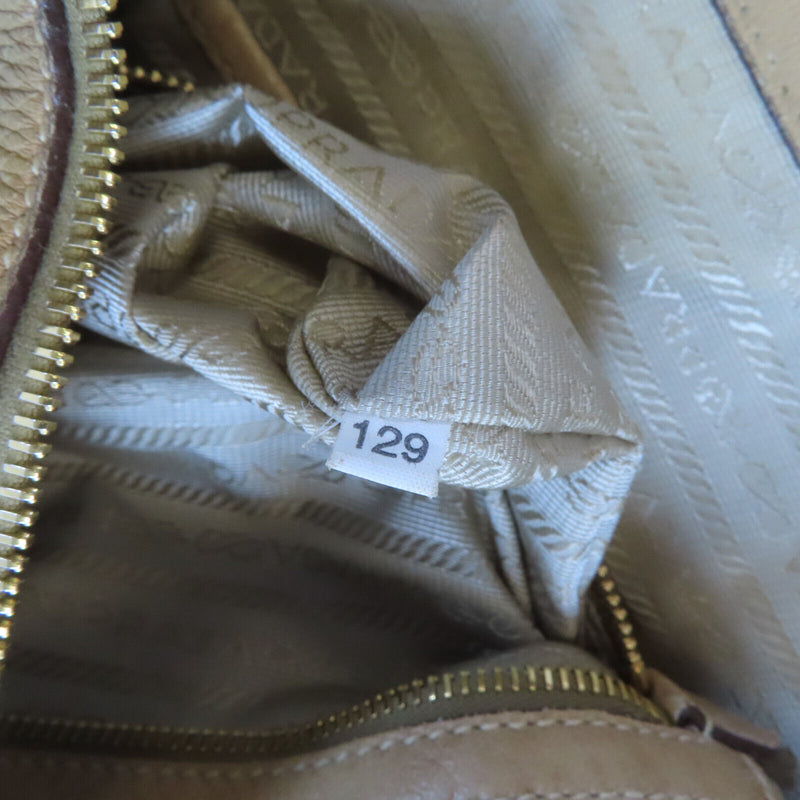 Prada Ghw Shoulder Handbag Calfskin