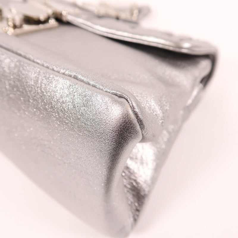 Miu Shw Chain Shoulder Bag Calfskin