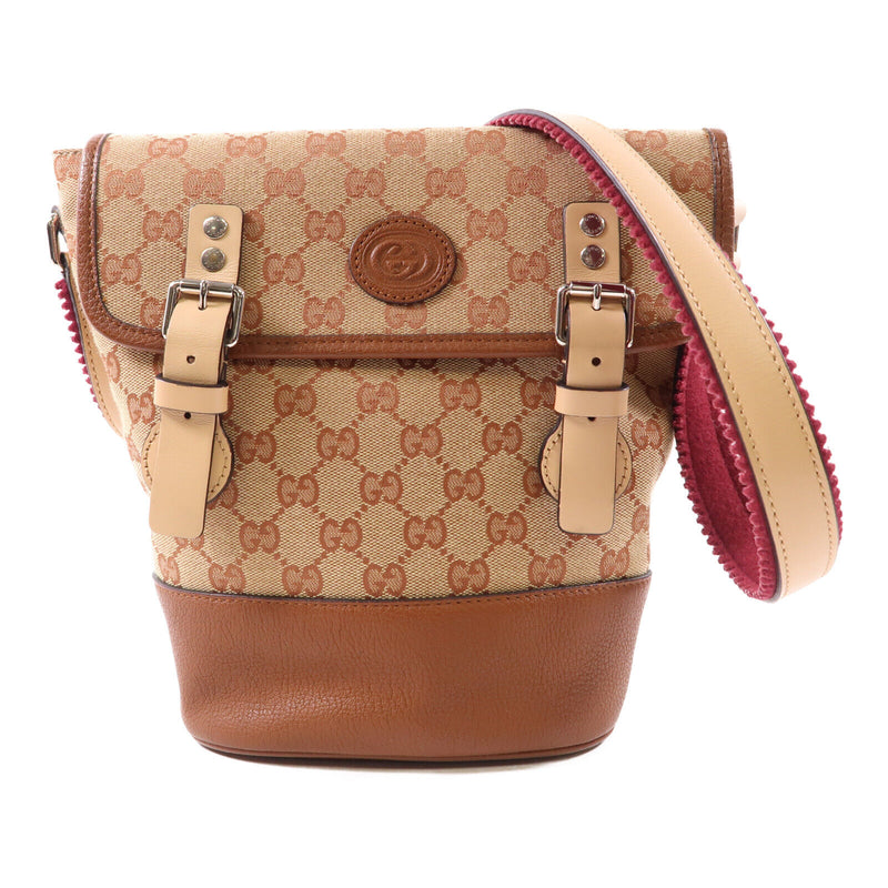 Gucci Gg Shw Shoulder Bag Canvas