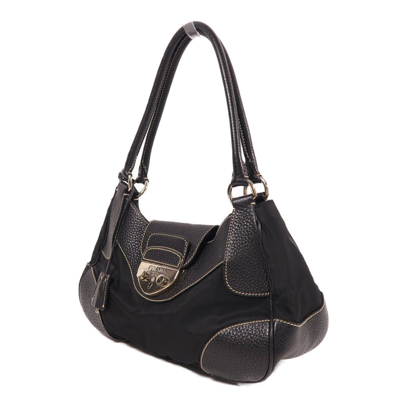 Prada Shw Shoulder Bag Nylon/Calfskin