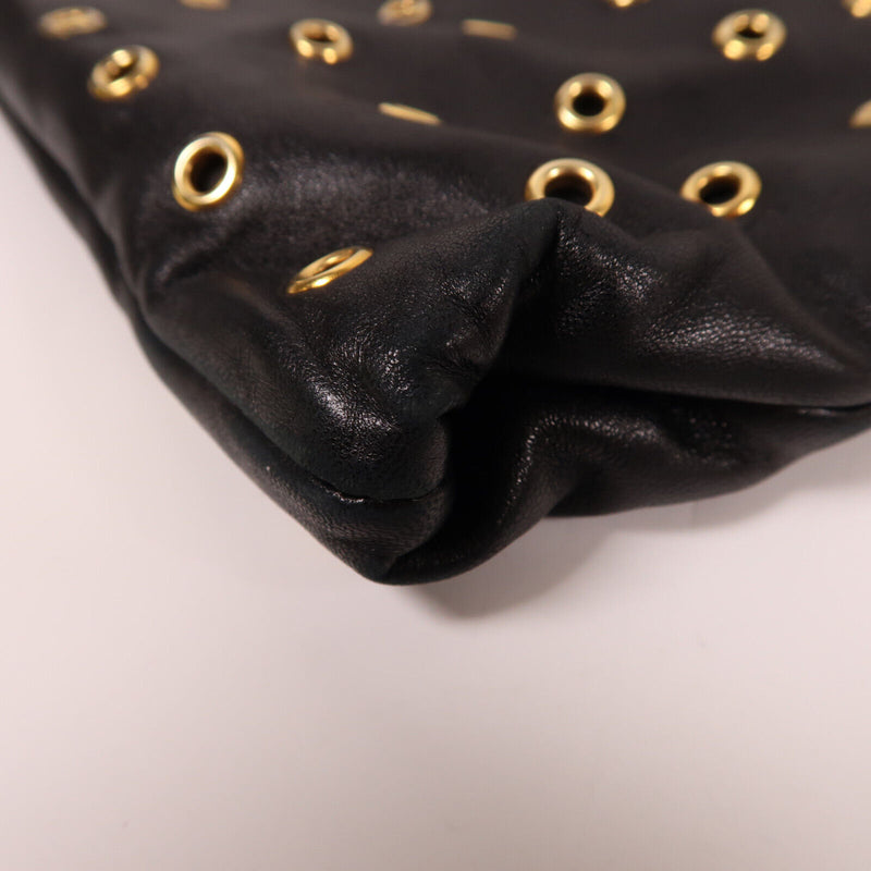Prada Ghw Shoulder Bag Calfskin Leather