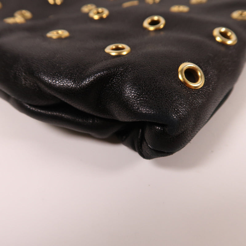Prada Ghw Shoulder Bag Calfskin Leather