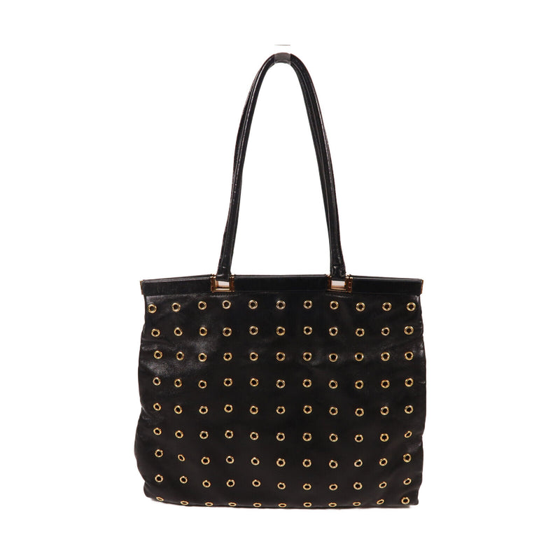 Prada Ghw Shoulder Bag Calfskin Leather