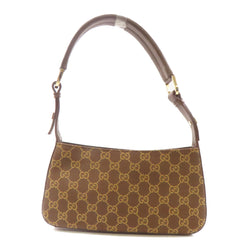 Gucci Gg Ghw Shoulder Bag Canvas/Leather