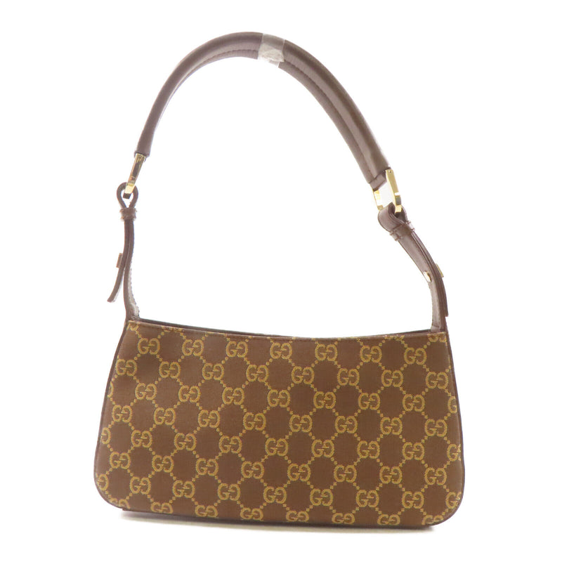 Gucci Gg Ghw Shoulder Bag Canvas/Leather