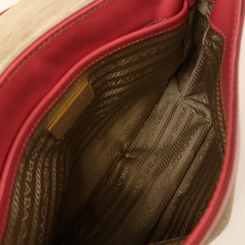 Prada Ghw Corsaire Cloth Crossbody