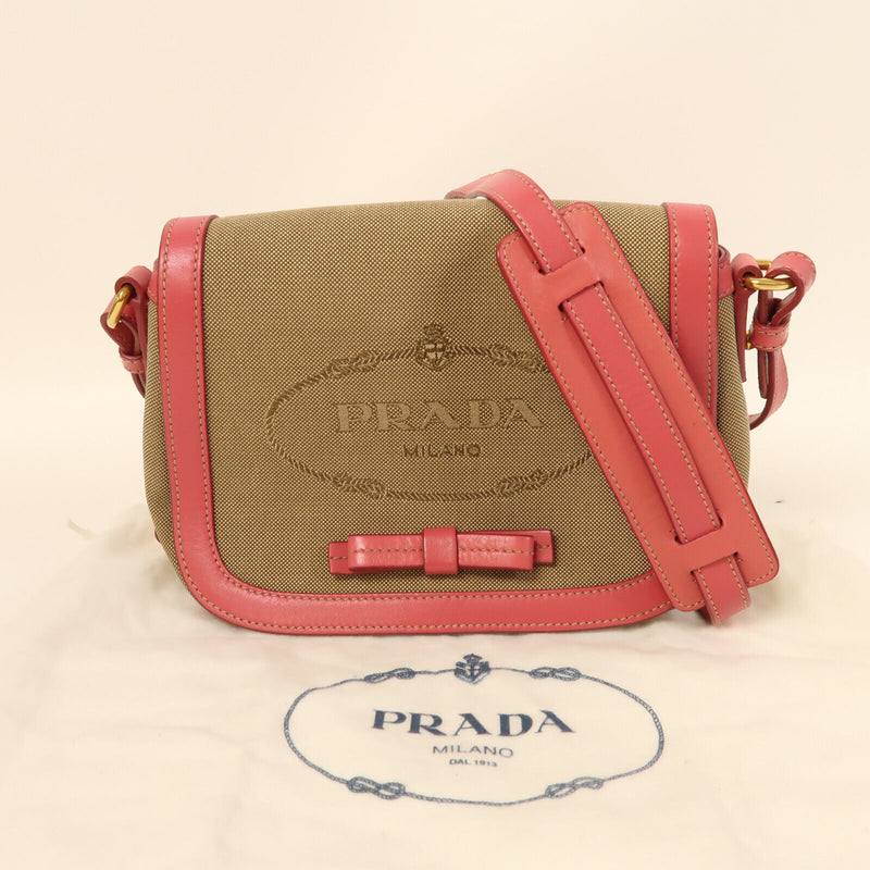Prada Ghw Corsaire Cloth Crossbody