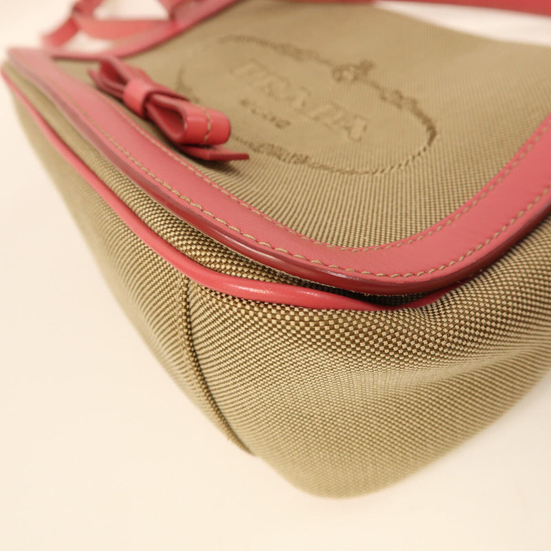 Prada Ghw Corsaire Cloth Crossbody