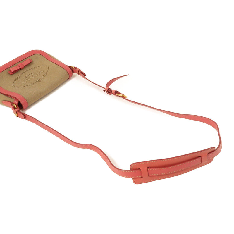 Prada Ghw Corsaire Cloth Crossbody