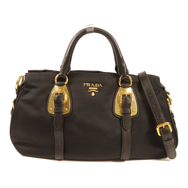 Prada Ghw 2 Way Shoulder Bag Nylon