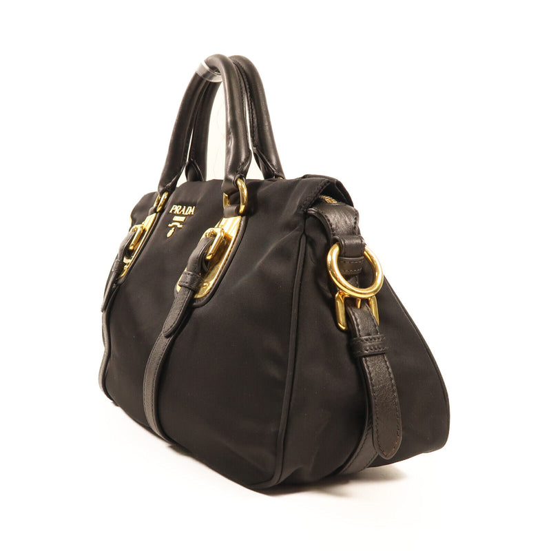 Prada Ghw 2 Way Shoulder Bag Nylon