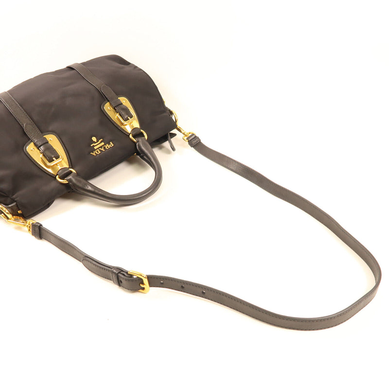 Prada Ghw 2 Way Shoulder Bag Nylon