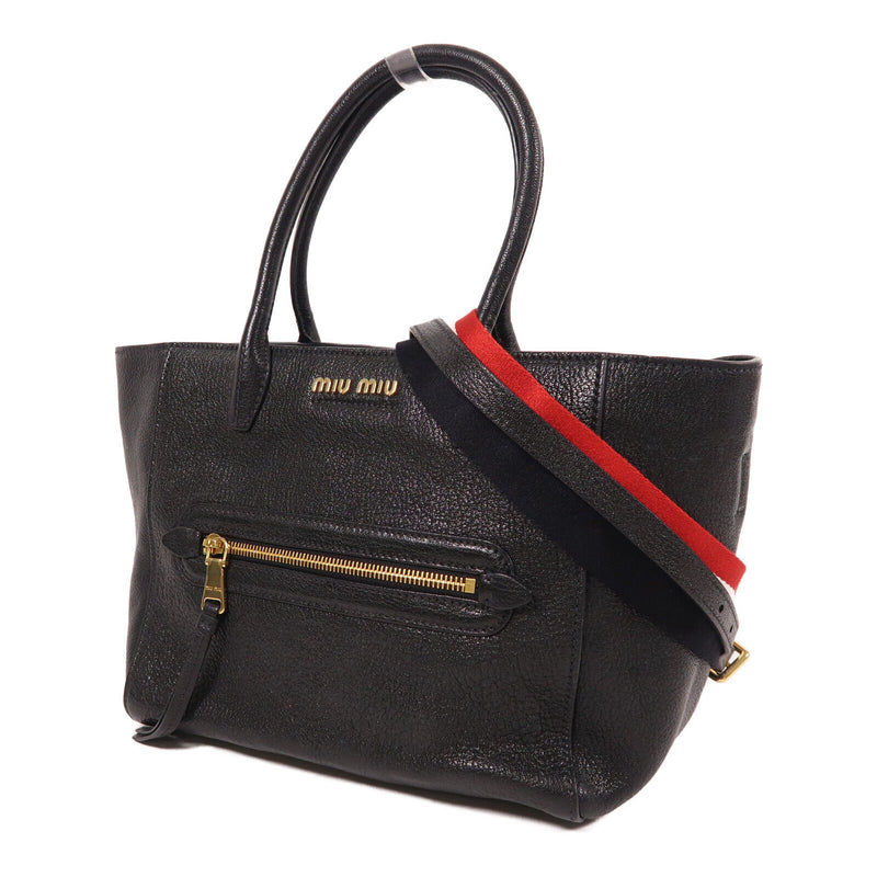 Miu Ghw 2 Way Shoulder Bag Calfskin