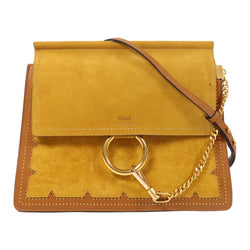 Chloe Ghw Faye Shoulder Bag Calfskin
