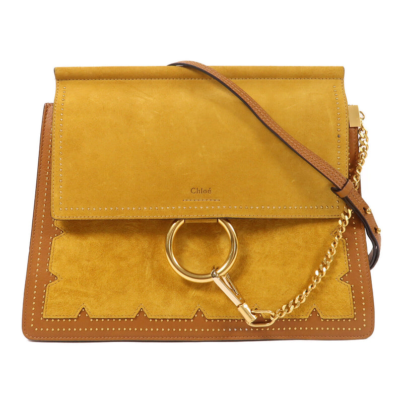 Chloe Ghw Faye Shoulder Bag Calfskin