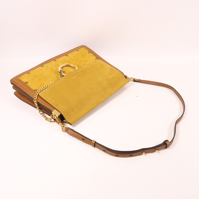 Chloe Ghw Faye Shoulder Bag Calfskin