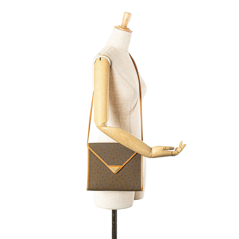 Yves Saint Laurent Coated Canvas