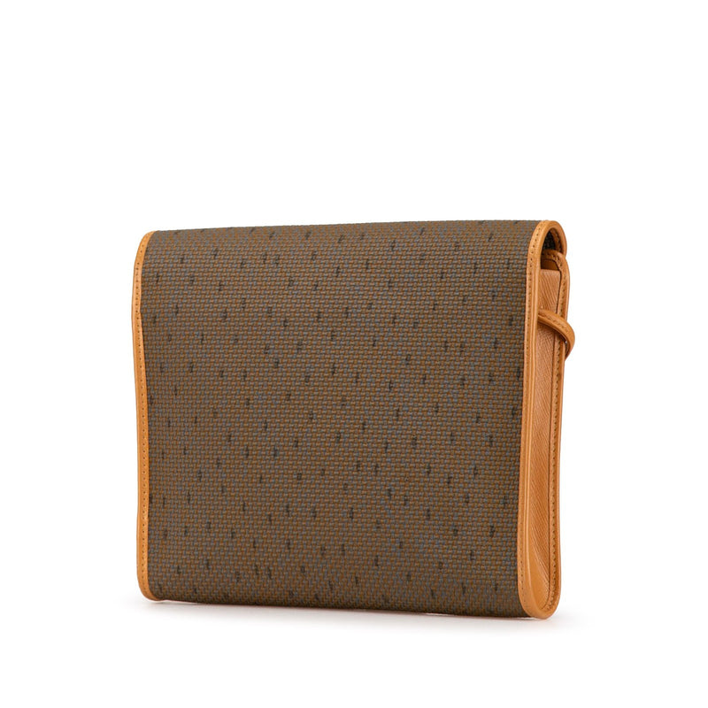 Yves Saint Laurent Coated Canvas